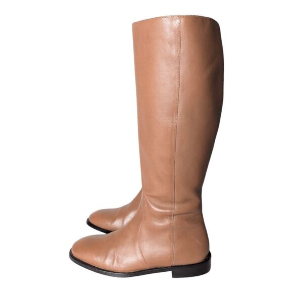 J CREW Quinn Tall Leather Riding Boot Size 6 - Picture 3 of 9